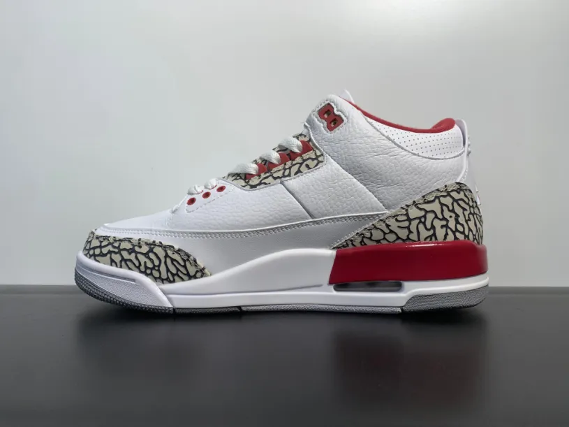 Air Jordan 3 International Flight Retro Cardinal Red CT8532-126 