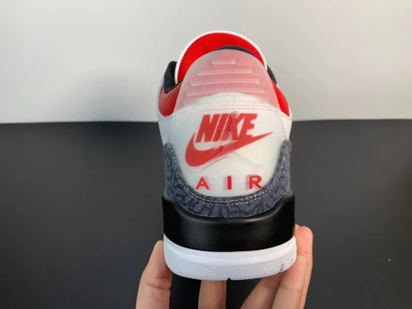Air Jordan 3 Retro Ps SE DNM“Fire Red” 