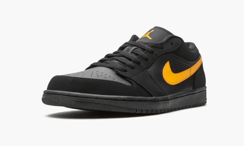 Ajko Air Jordan 1 Low "Black   University Gold" 