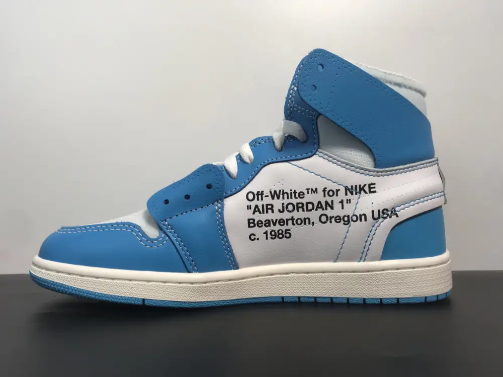 Air Jordan 1 x Off-White Retro High OG ‘UNC’ AQ0818-148 