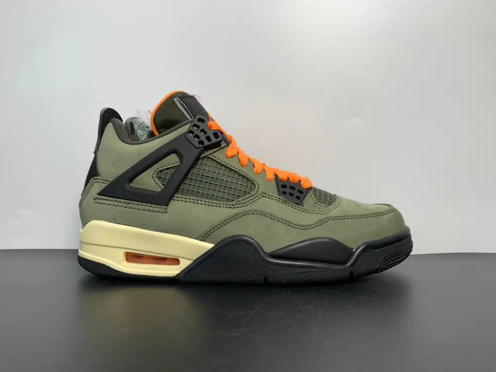 Air Jordan 4 Retro Undefeated Army Green 3A932145