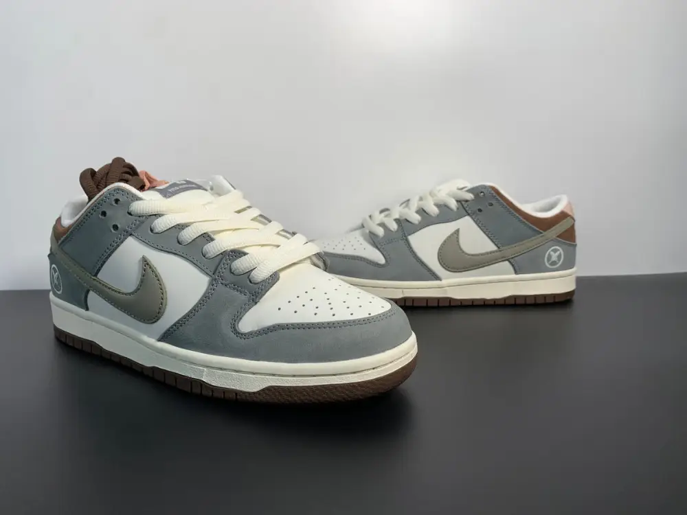 Yuto Horigome × Nike Dunk SB Low Grey White FQ11480-001 