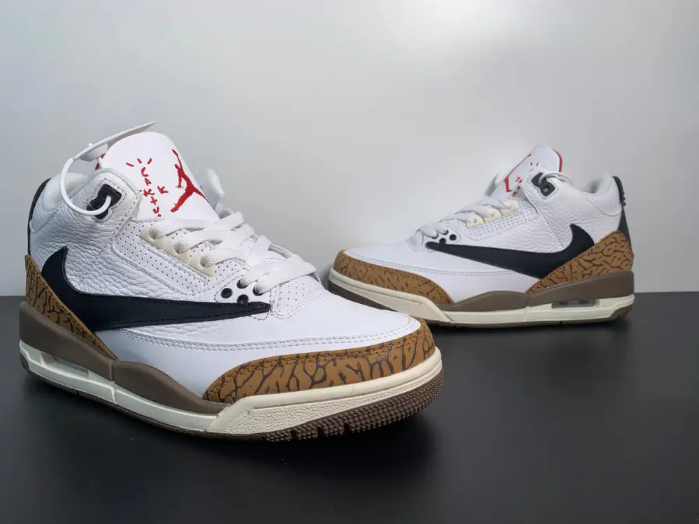 Travis Scott 2 x Air Jordan 3 Tan Brown CT8532-120 