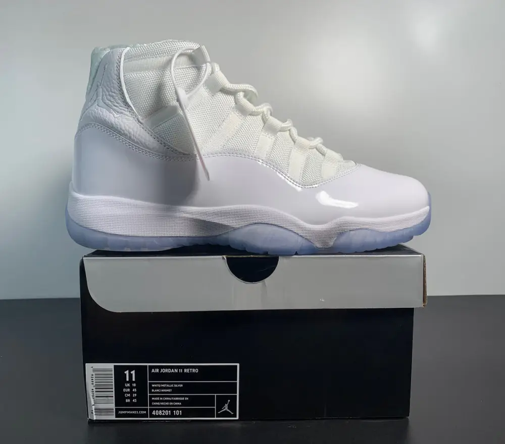 Air Jordan 11 Retro 'Silver Anniversary' 408201-101 