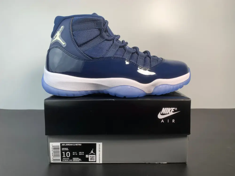 Air Jordan 11 Retro Dark Blue 378037-441 