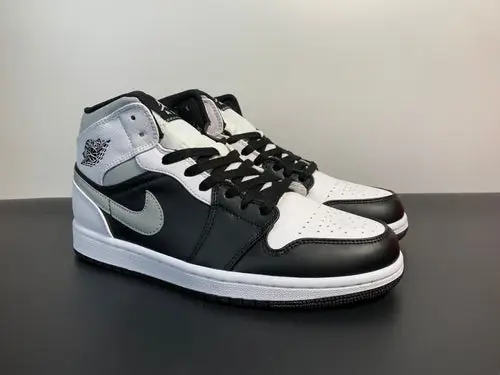 Air Jordan 1 Mid White Shadow 