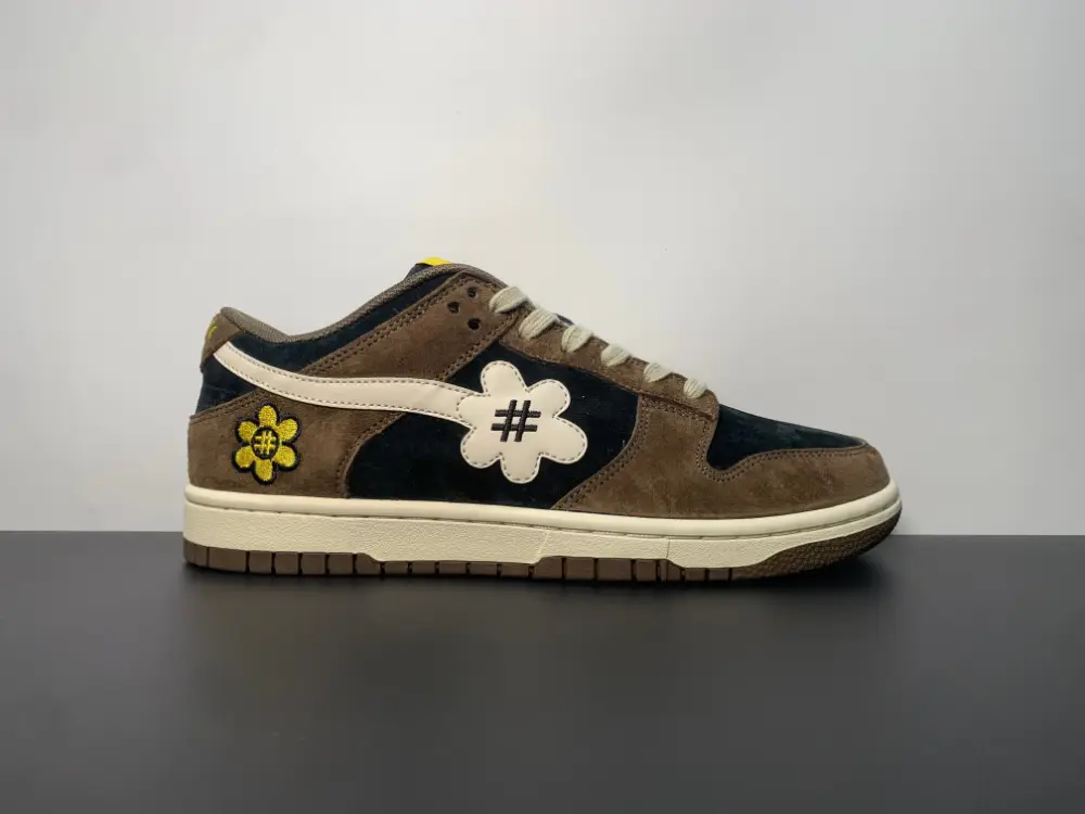 Wtp Water The Plant 1.0 Dunk Low Shroom Truffle Brown 