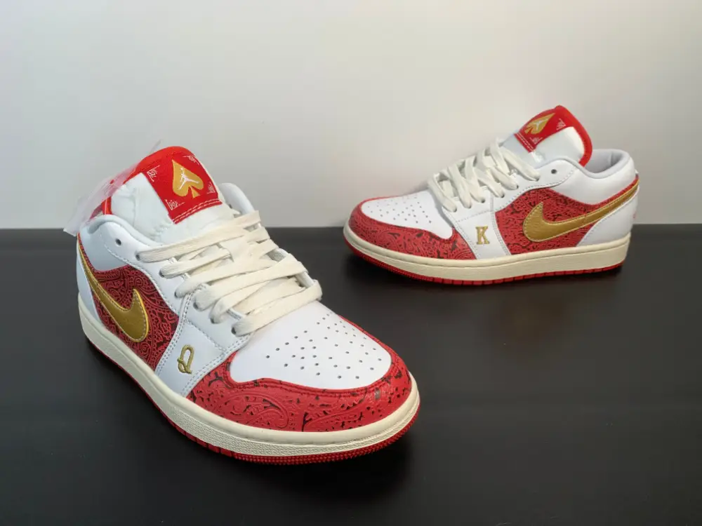 Air Jordan 1 Low SE GS Spades 