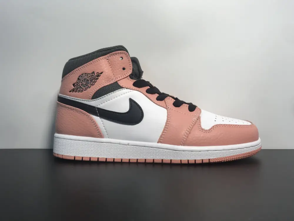 Air Jordan 1 Mid“ Pink Quartz” 