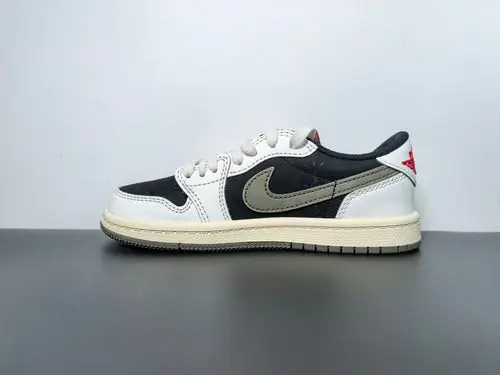 Travis Scott X Wmns Air Jordan 1 Retro Low OG Olive PRE-OWNED 
