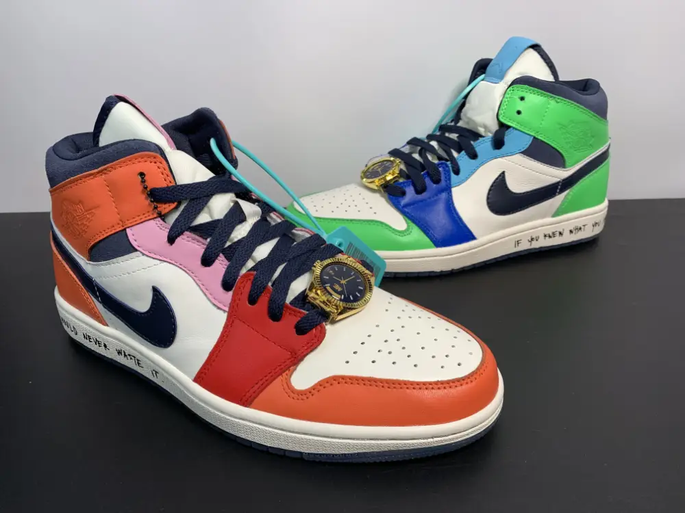 Melody Ehsani x Air Jordan 1 Mid “Fearless” CQ7629-100 