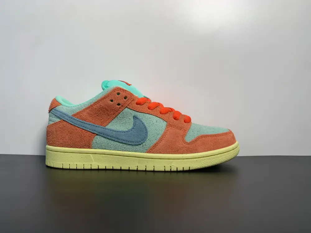 Nike SB Dunk Low Noise Aqua Emerald Rise Orange DV5429-800 848770