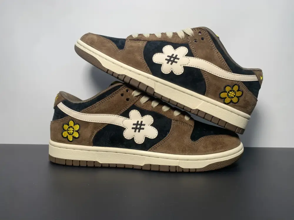 Wtp Water The Plant 1.0 Dunk Low Shroom Truffle Brown 