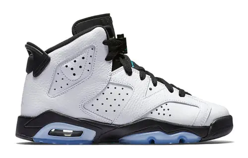 Air Jordan 6 Retro BG White 384665-122 