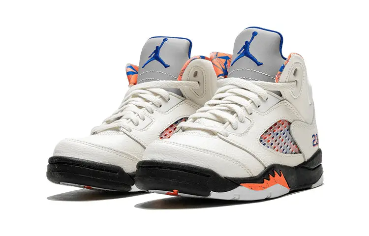 Air Jordan 5 Retro PS 'International Flight' Sail Orange Peel-Black-Hy 