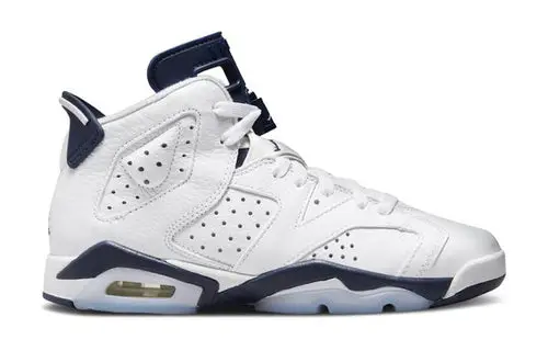 Air Jordan 6 Retro GS Midnight Navy 384665-141 