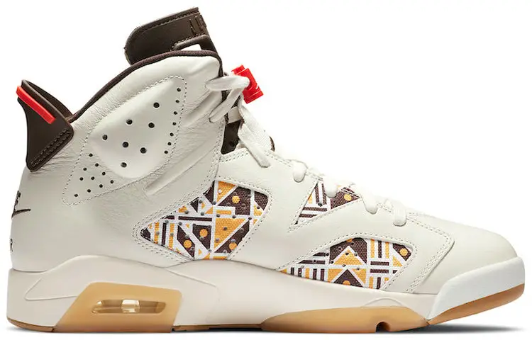 Air Jordan 6 Retro Quai 54 - Sail Gum CZ4152-100 