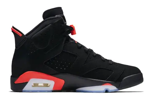 Air Jordan 6 Retro Black Infrared 384664-060 