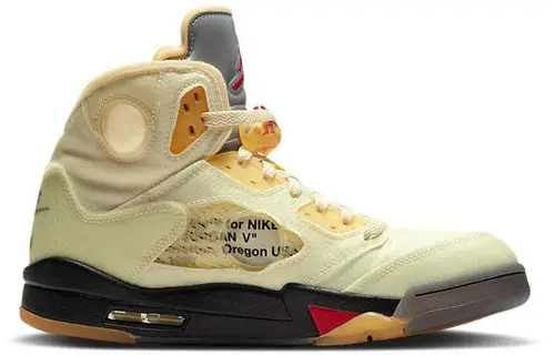 Air Jordan 5 Retro SP Off-White - Sail DH8565-100 