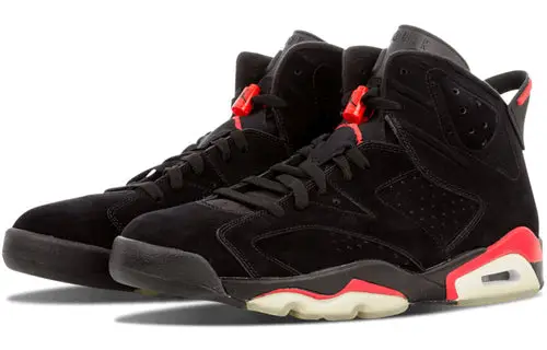 Air Jordan 6 Retro Infrared Pack 'Black' Black Infrared 384664-003 