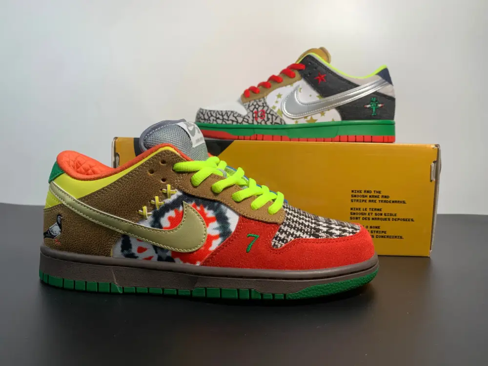 Nike SB Dunk Low ‘What The Dunk’ 318403-141 