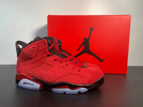 Nike Air Jordan 6 Retro Red Black Toro Bravo CT8529-600 
