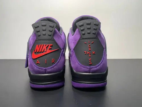 Air Jordan 4 Retro x Travis Scott Purple Friend's and Family 