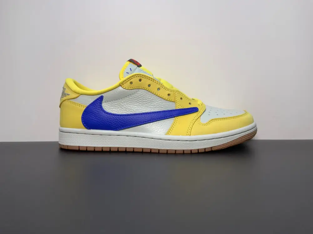 Air Jordan 1 Retro Low OG SP x Travis Scott ‘Canary’ DZ4137-700 