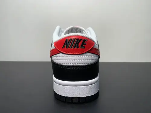 Nike Dunk Low 'Black White Red' 