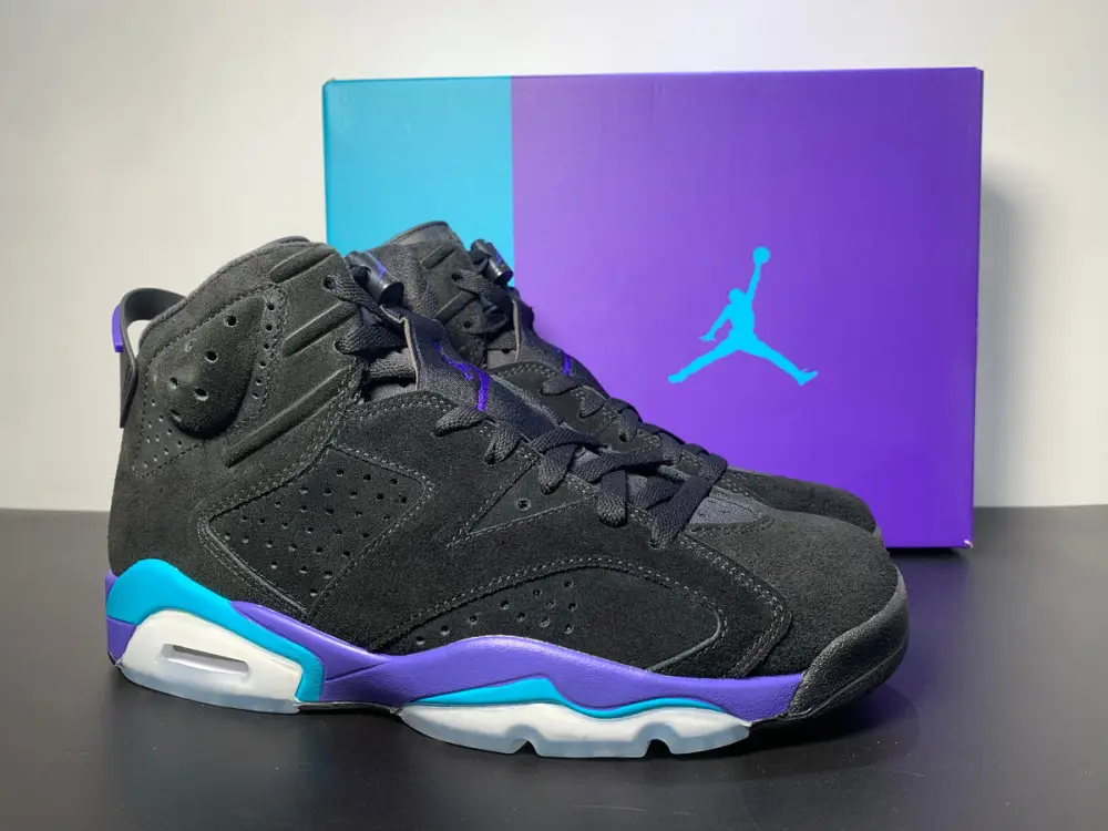Air Jordan 6 “Aqua”Blue Purple CT8529-004 
