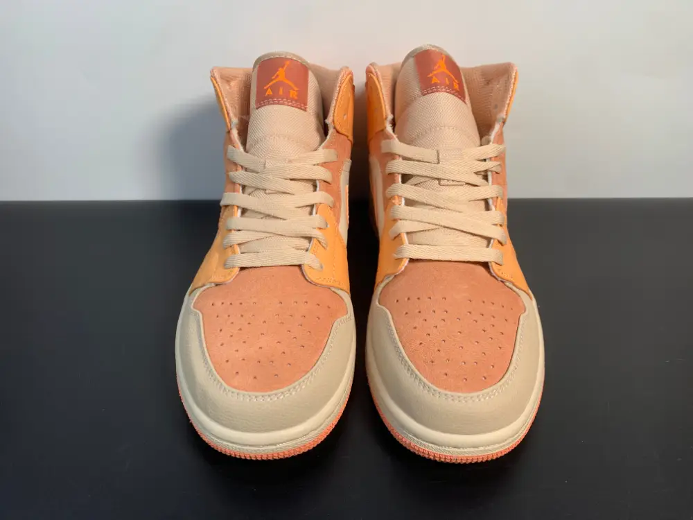 Air Jordan 1 Mid Apricot Orange DH4270-800 