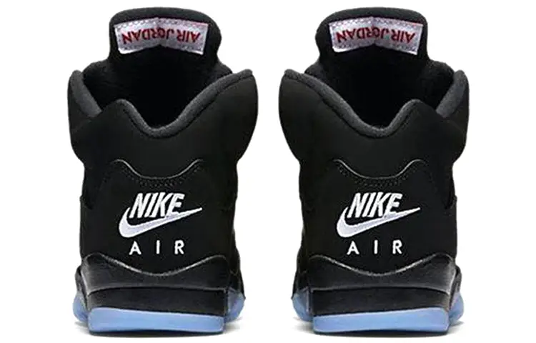 Air Jordan 5 Retro Black Metallic Silver 845035-003 