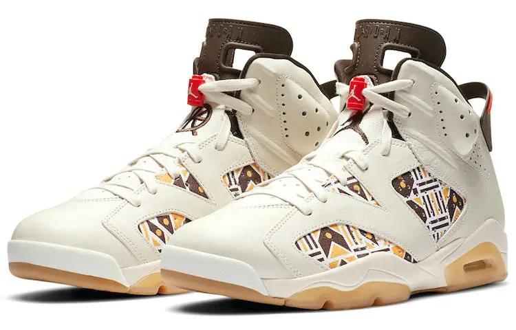 Air Jordan 6 Retro Quai 54 - Sail Gum CZ4152-100 
