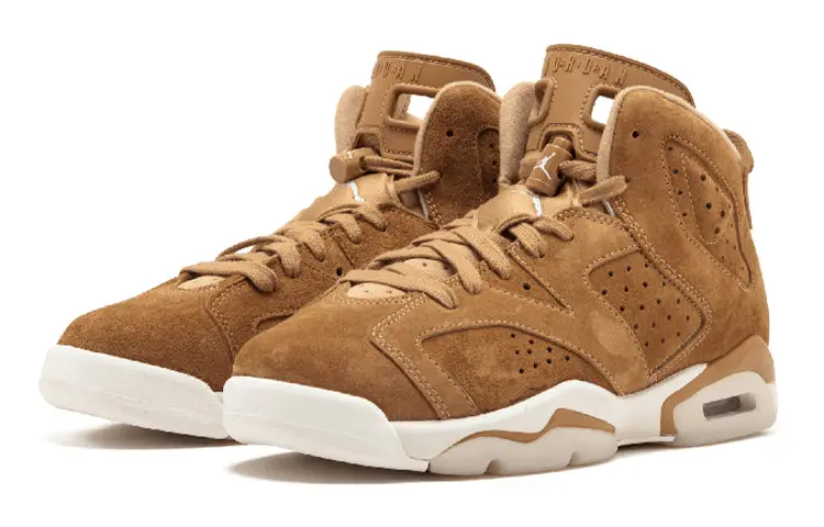 Air Jordan 6 Retro BG GOLDEN HARVEST GOLDEN HARVEST-SAIL 384665-705 