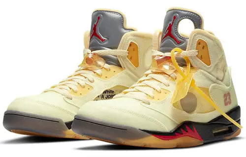 Air Jordan 5 Retro SP Off-White - Sail DH8565-100 