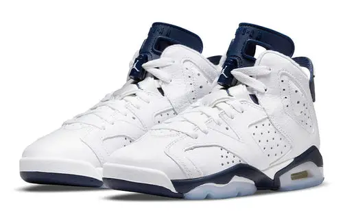 Air Jordan 6 Retro GS Midnight Navy 384665-141 