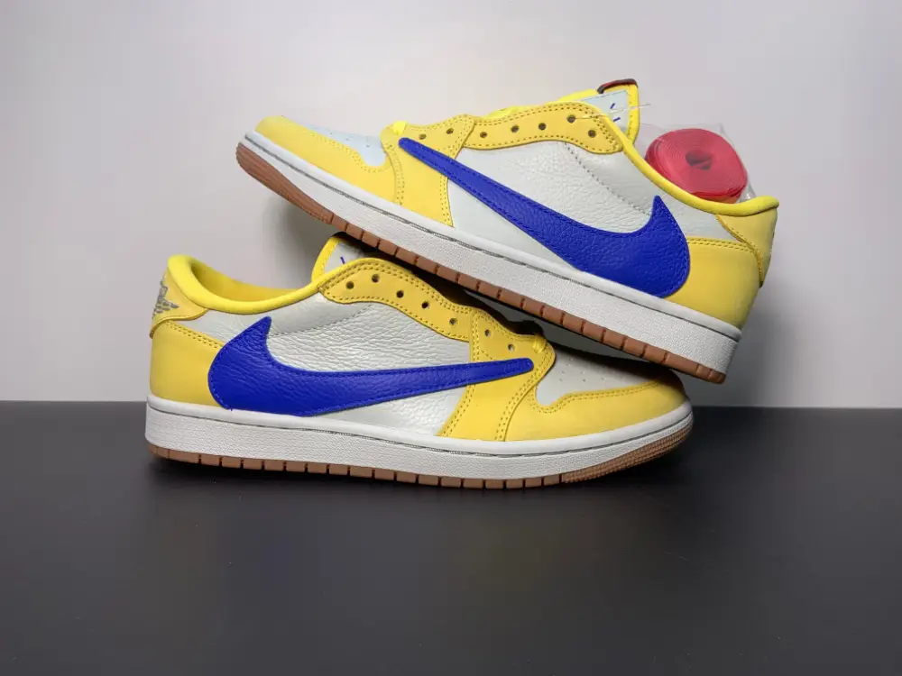 Air Jordan 1 Retro Low OG SP x Travis Scott ‘Canary’ DZ4137-700 