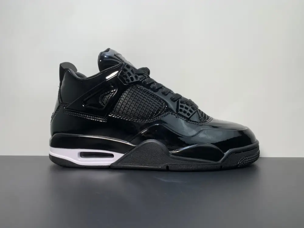 Air Jordan 4 11Lab4 Black Patent 589C5942