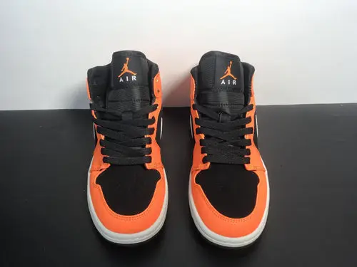 Air Jordan 1 Mid “Orange Black” 