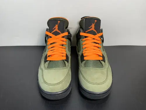 Air Jordan 4 Retro Undefeated Army Green 