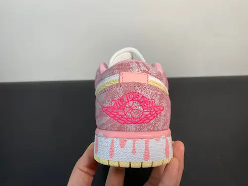 Air Jordan 1 Low GS Paint Drip 