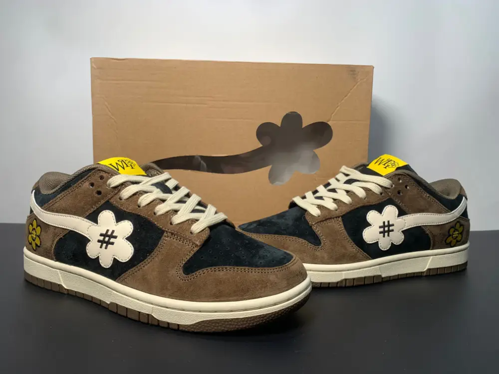 Wtp Water The Plant 1.0 Dunk Low Shroom Truffle Brown 