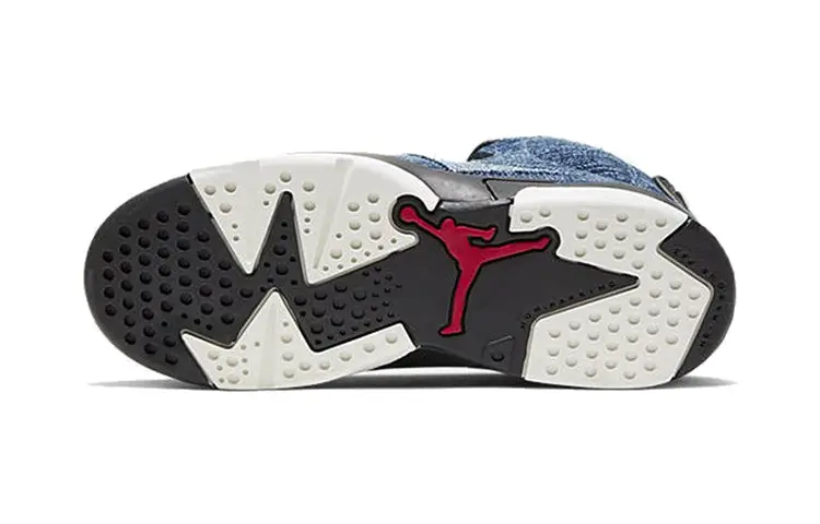 Air Jordan 6 Retro PS 'Washed Denim' Washed Denim Sail Varsity Red Bla 