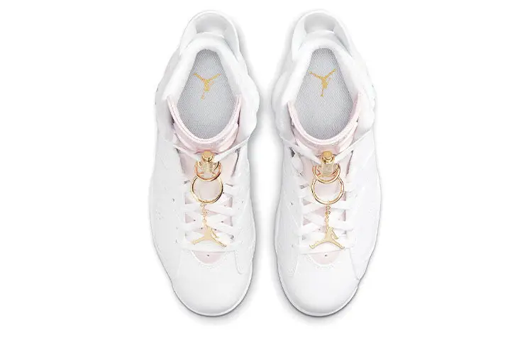 Nike WMNS Womens Air Jordan 6 Retro Gold Hoops DH9696-100 