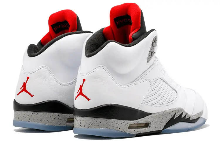 Air Jordan 5 Retro White Cement 136027-104 
