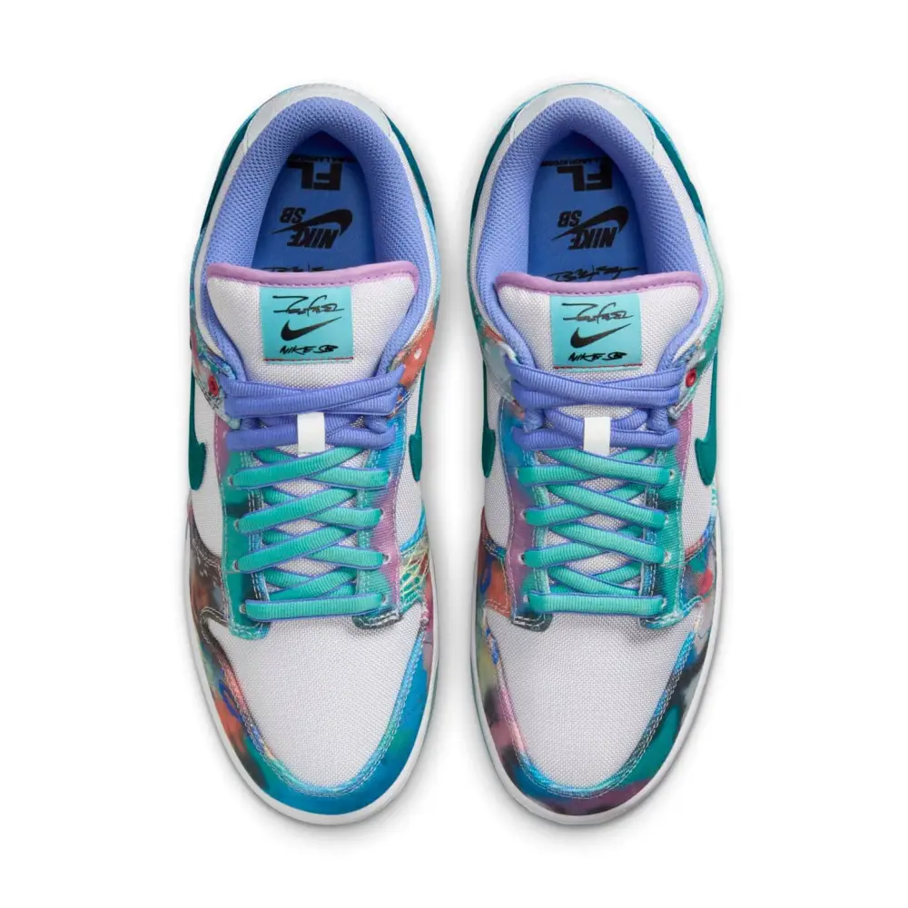 Nike x Futura Laboratories SB Dunk Low ‘Bleached Aqua’ 