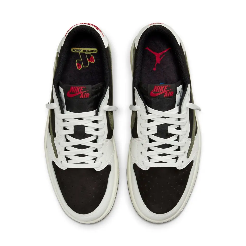 Air Jordan 1 Retro Low OG SP x Travis Scott ‘Medium Olive’ DM7866-200 