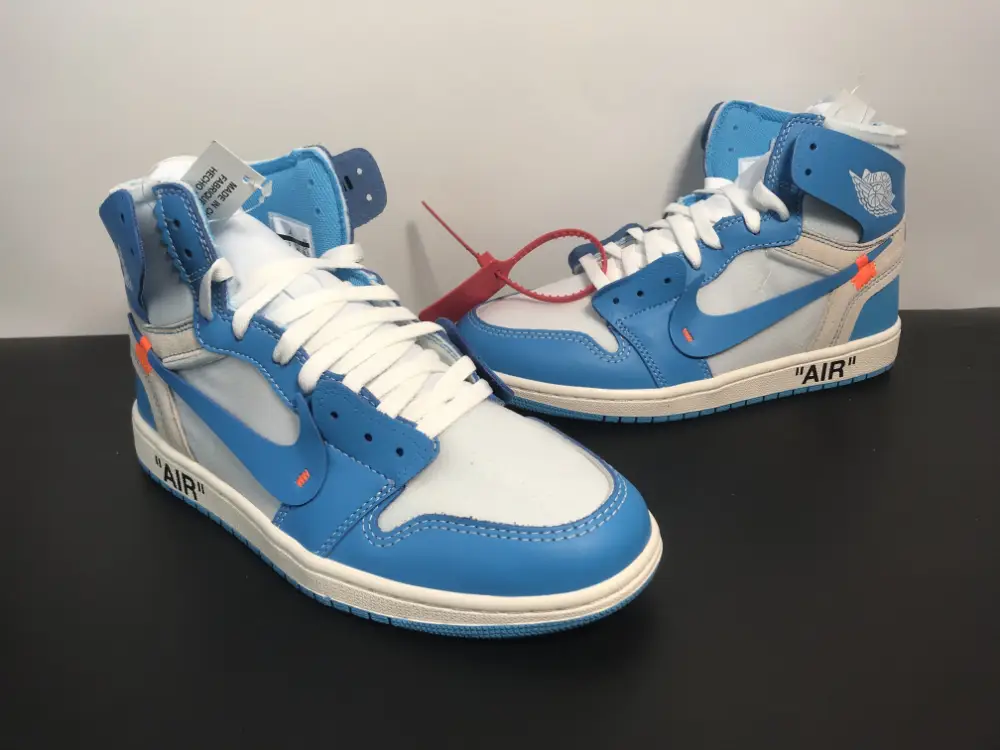 Air Jordan 1 x Off-White Retro High OG ‘UNC’ AQ0818-148 