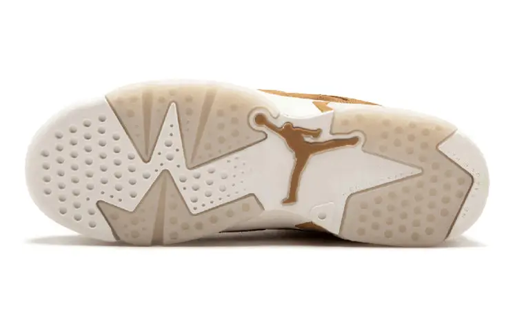 Air Jordan 6 Retro BG GOLDEN HARVEST GOLDEN HARVEST-SAIL 384665-705 