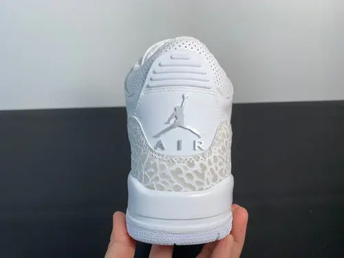 Air Jordan 3 “Pure White” 136064-111 